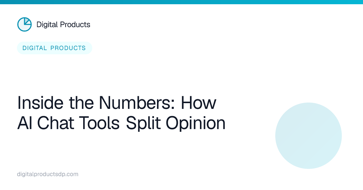 Inside the Numbers: How AI Chat Tools Split Opinion