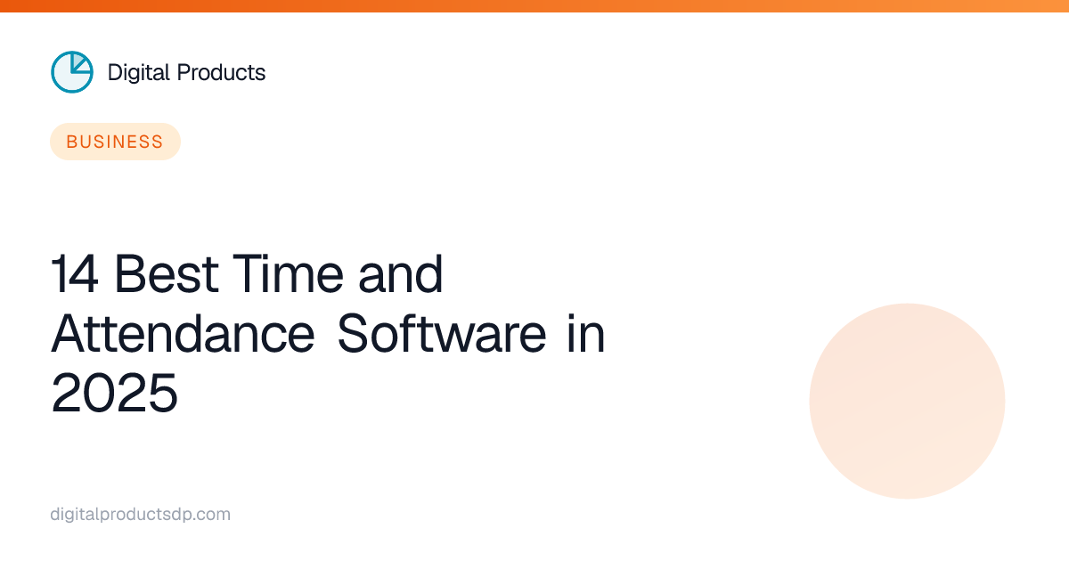 14 Best Time and Attendance Software in 2025