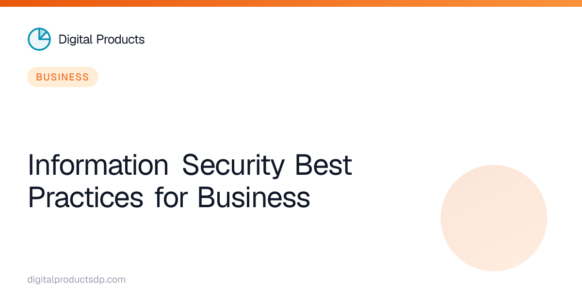 Information Security Best Practices for Business