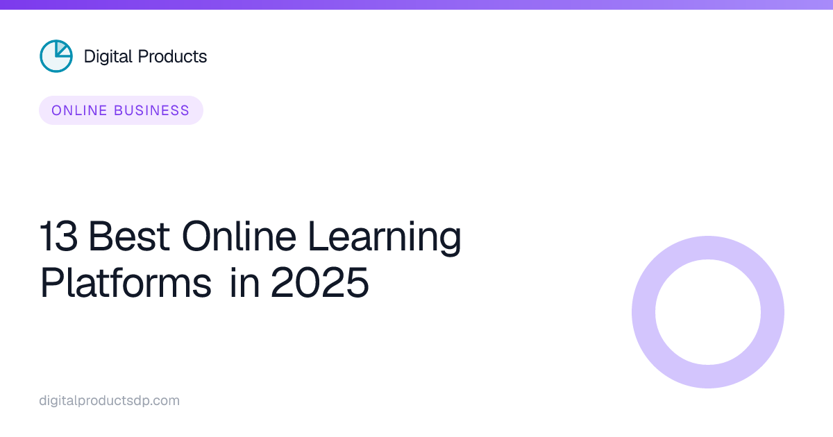 13 Best Online Learning Platforms in 2025