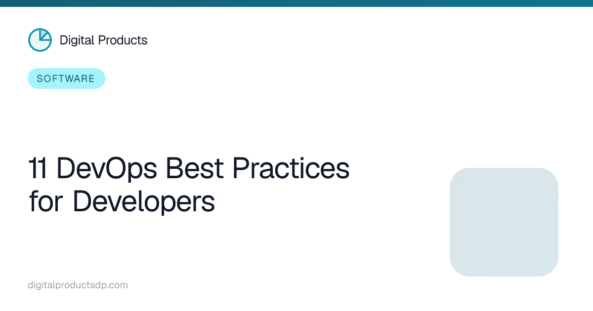 11 DevOps Best Practices for Developers