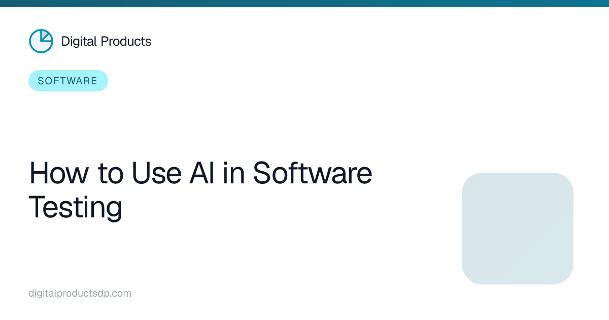 How to Use AI in Software Testing
